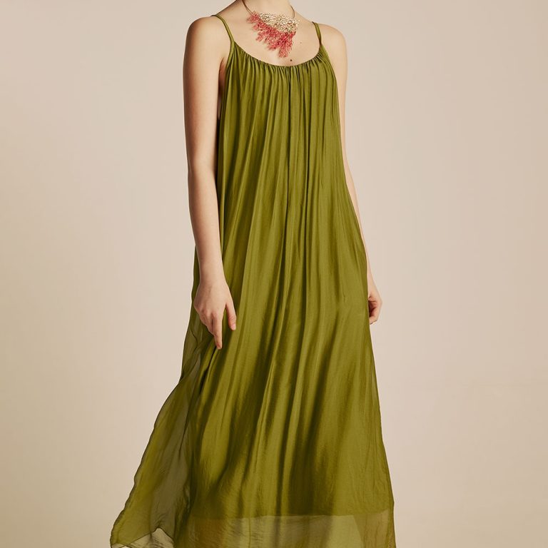 413016-Dione dress-Olive green-3